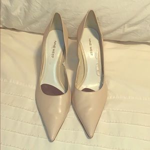 Nine West nude colored heels